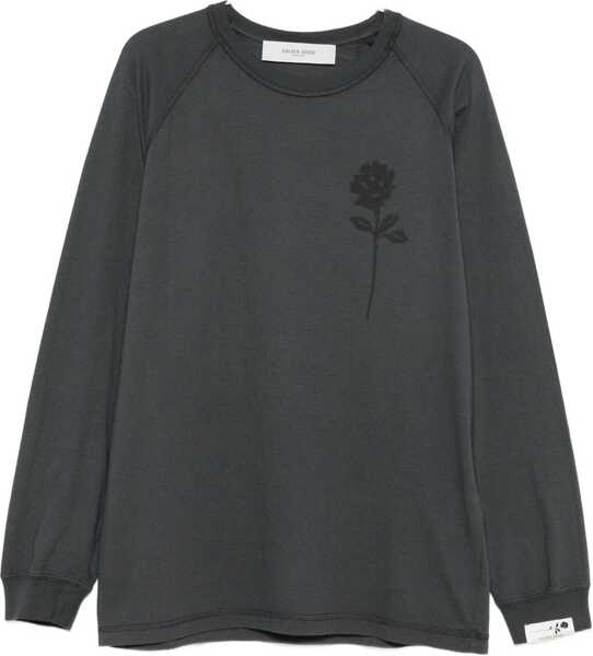 Pulovere casual Golden Goose Sweatshirt with print Grey Barbati (BM 19030138) 1