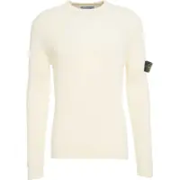 Pulovere Ribbed sweater with logo Barbati