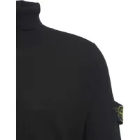 Pulovere Stone Island pentru Barbati - Pulovere Stone Island Turtleneck sweater with logo detail White Barbati (BM 19030144) - B-mall.ro