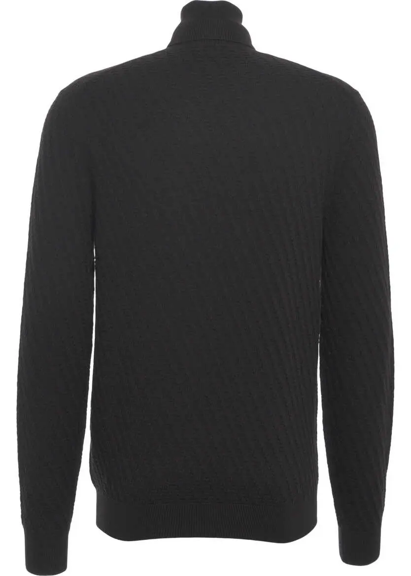 Pulovere Paolo Pecora Virgin wool turtleneck sweater Brown Barbati (BM 19030150) 3