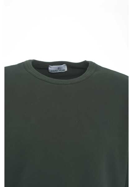 Pulovere casual Stone Island Sweatshirt with sleeve pockets Green Barbati (BM 19030153) 4
