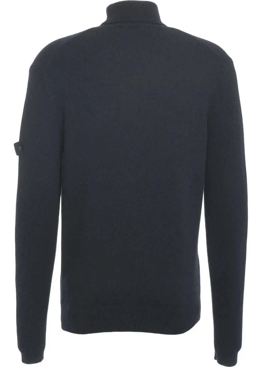 Pulovere Peuterey Turtleneck sweater with logo detail Blue Barbati (BM 19030156) 3