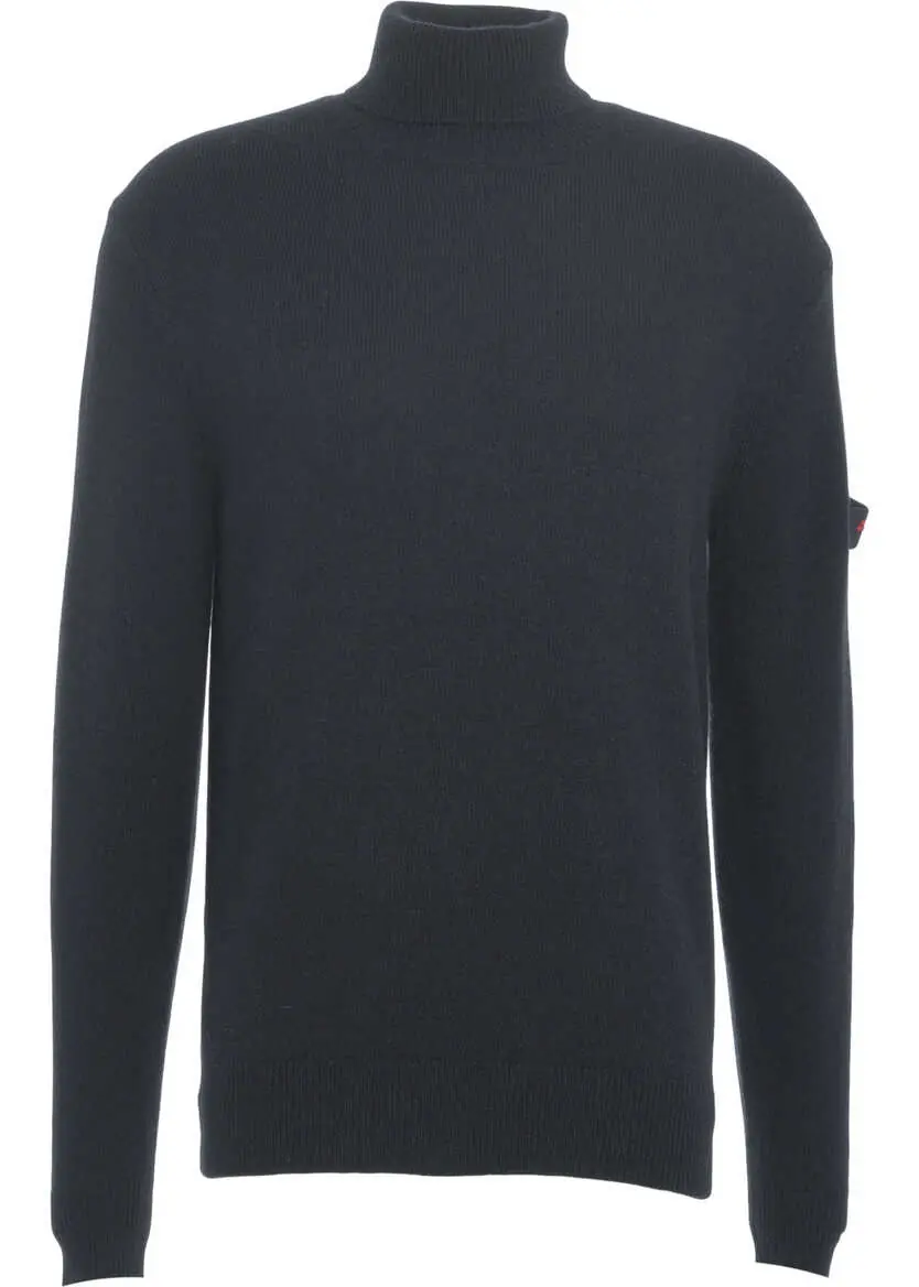 Pulovere Peuterey Turtleneck sweater with logo detail Blue Barbati (BM 19030156) 1