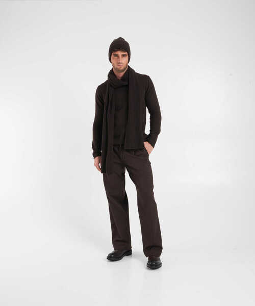 Pulovere Daniele Fiesoli Cashmere sweater Brown Barbati (BM 19030159) 4