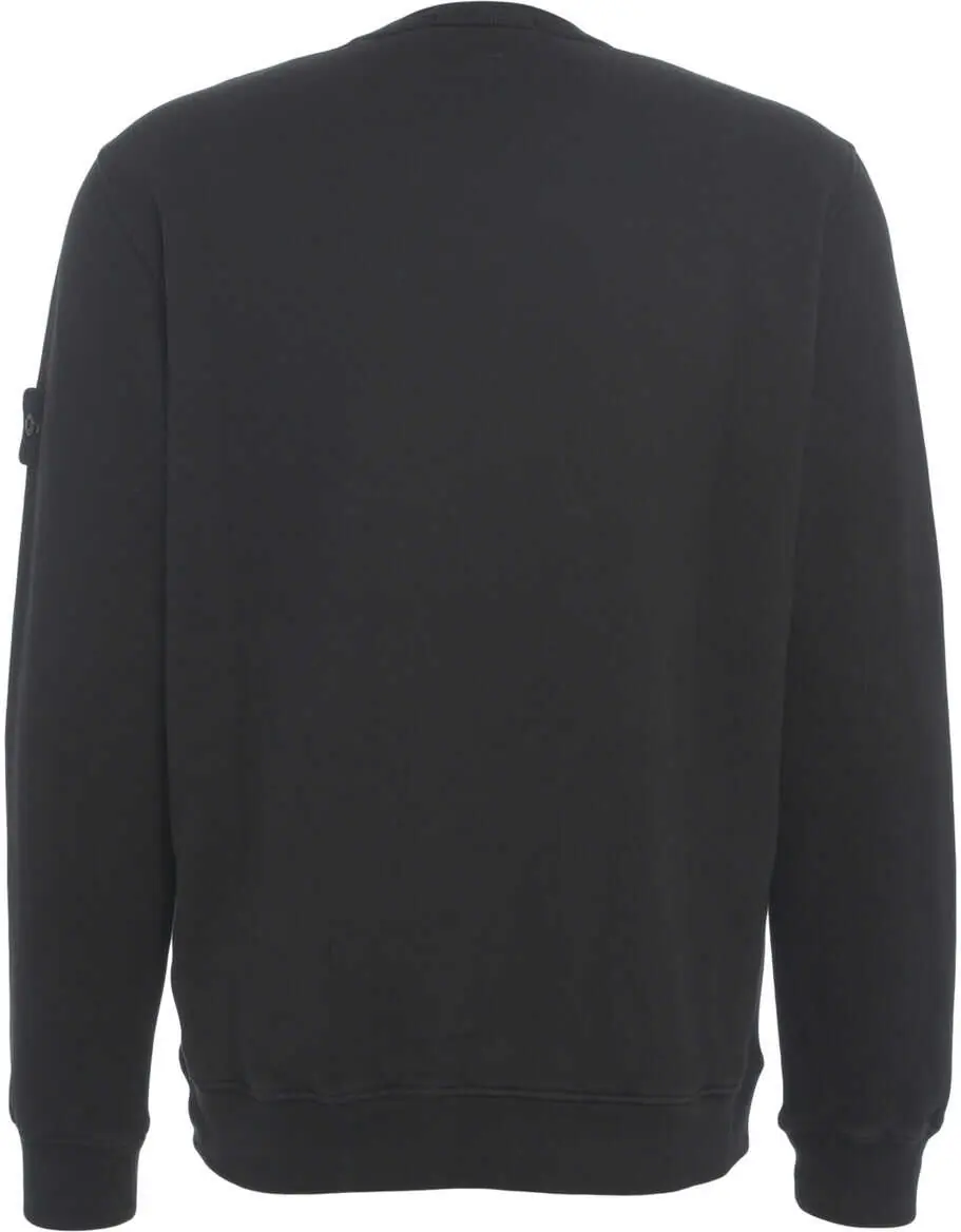 Pulovere casual Stone Island Sweatshirt with logo detail Black Barbati (BM 19030162) 3