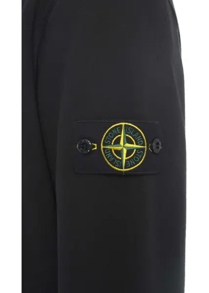Pulovere casual Stone Island Sweatshirt with logo detail Black Barbati (BM 19030162) 5