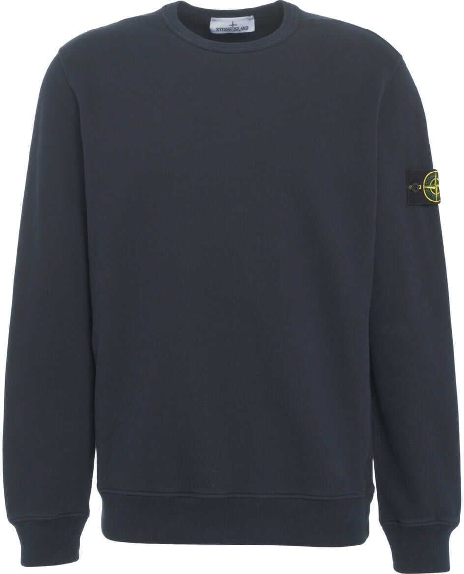 Pulovere casual Stone Island Sweatshirt with logo detail Blue Barbati (BM 19030162) 2