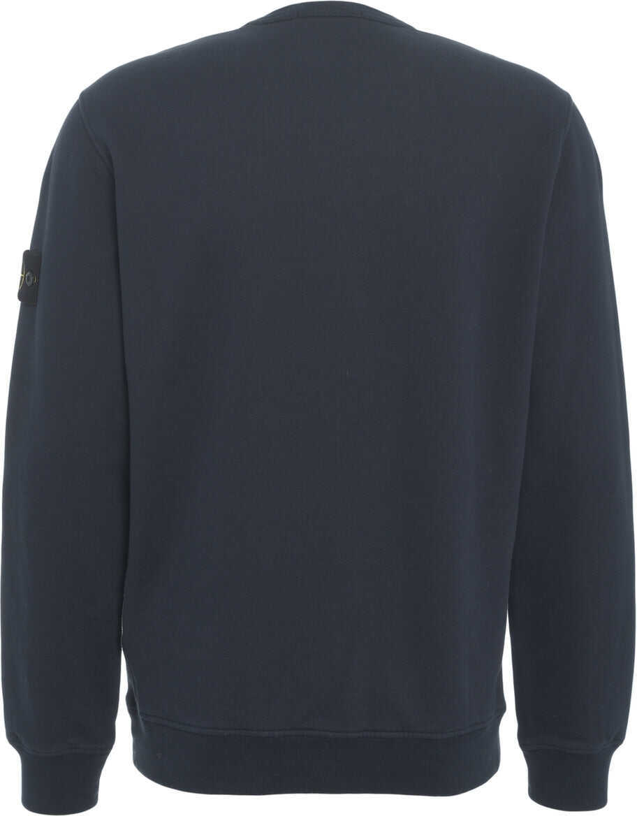 Pulovere casual Stone Island Sweatshirt with logo detail Blue Barbati (BM 19030162) 3