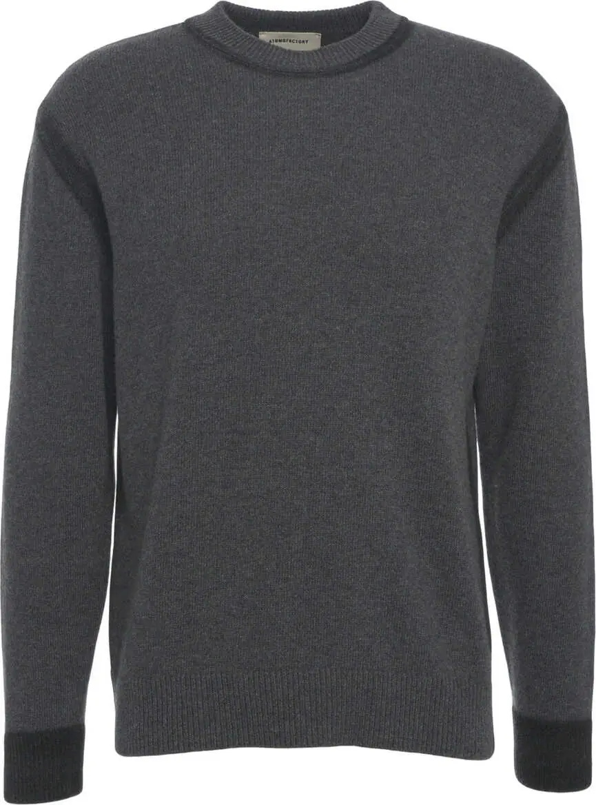 Pulovere Atomofactory Knit sweater Grey Barbati (BM 19030165) 2