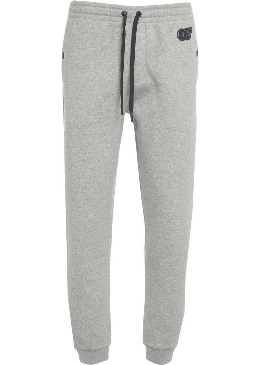 Pantaloni de trening AlphaTauri Joggers with logo Grey Barbati (BM 19030171) 2