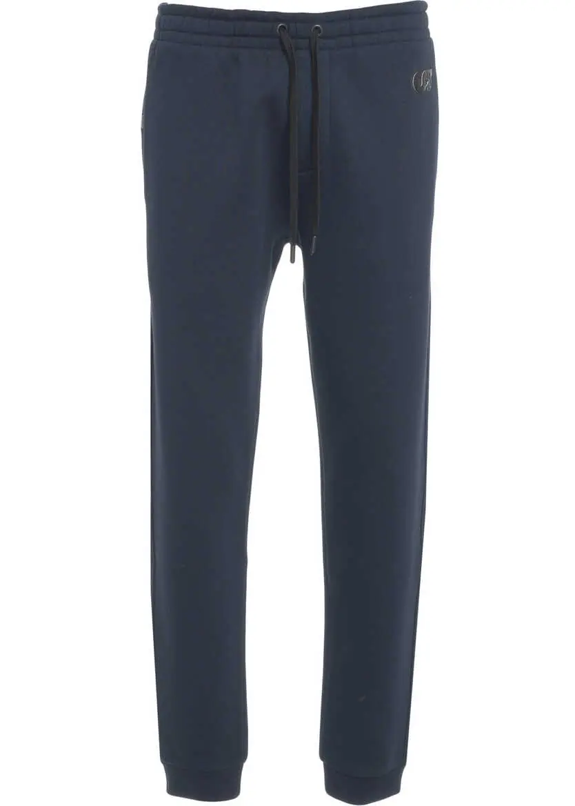 Pantaloni de trening AlphaTauri Joggers with logo Blue Barbati (BM 19030171) 2