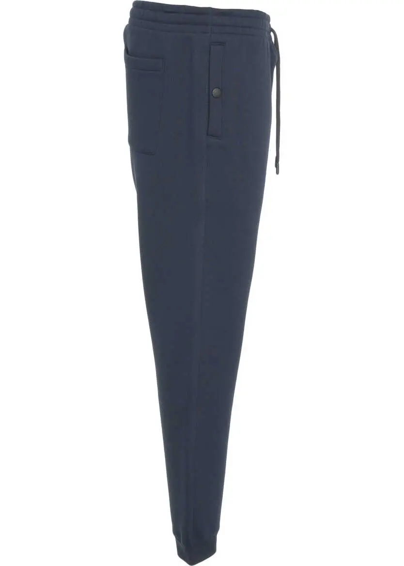 Pantaloni de trening AlphaTauri Joggers with logo Blue Barbati (BM 19030171) 3