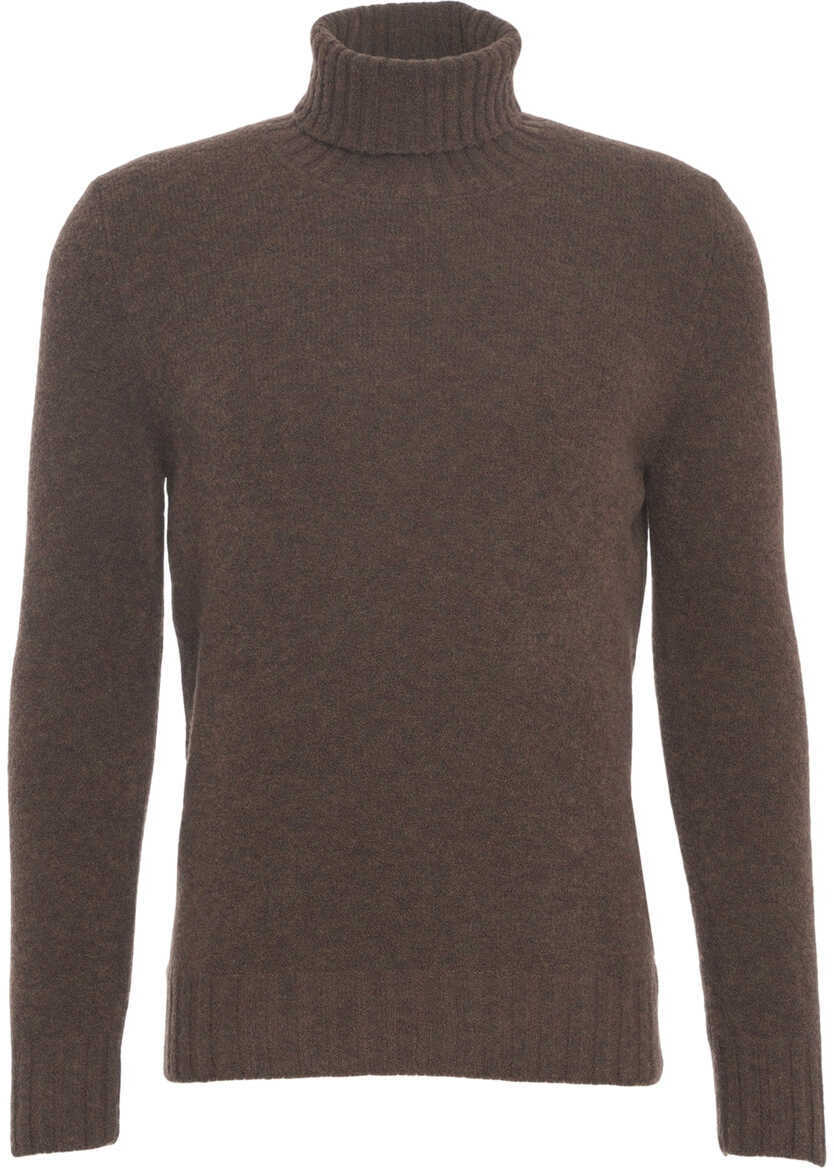 Pulovere Gender Wool turtleneck sweater Brown Barbati (BM 19030183) 2