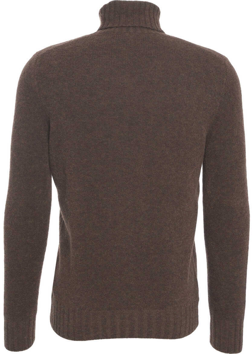Pulovere Gender Wool turtleneck sweater Brown Barbati (BM 19030183) 3