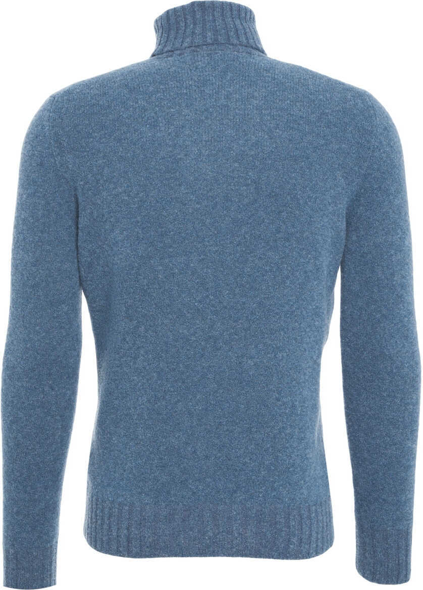 Pulovere Gender Wool turtleneck sweater Blue Barbati (BM 19030183) 3