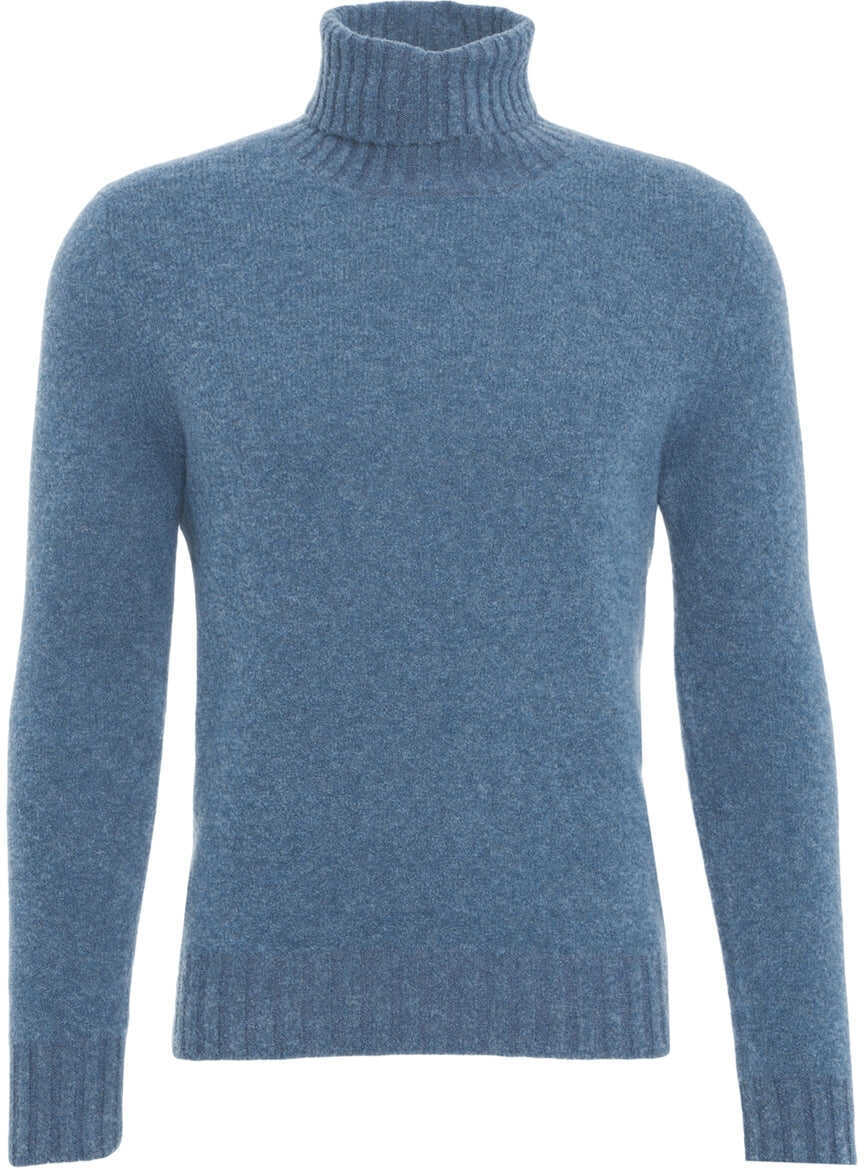 Pulovere Gender Wool turtleneck sweater Blue Barbati (BM 19030183) 1