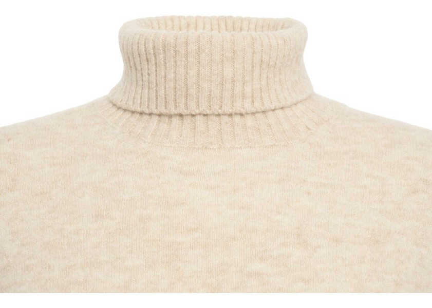 Pulovere Kangra Wool blend turtleneck sweater Beige Barbati (BM 19030204) 4