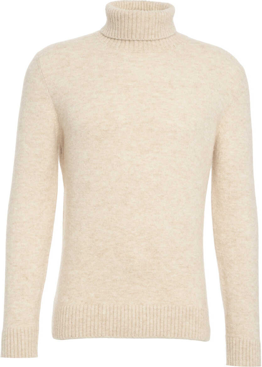 Pulovere Kangra Wool blend turtleneck sweater Beige Barbati (BM 19030204) 1