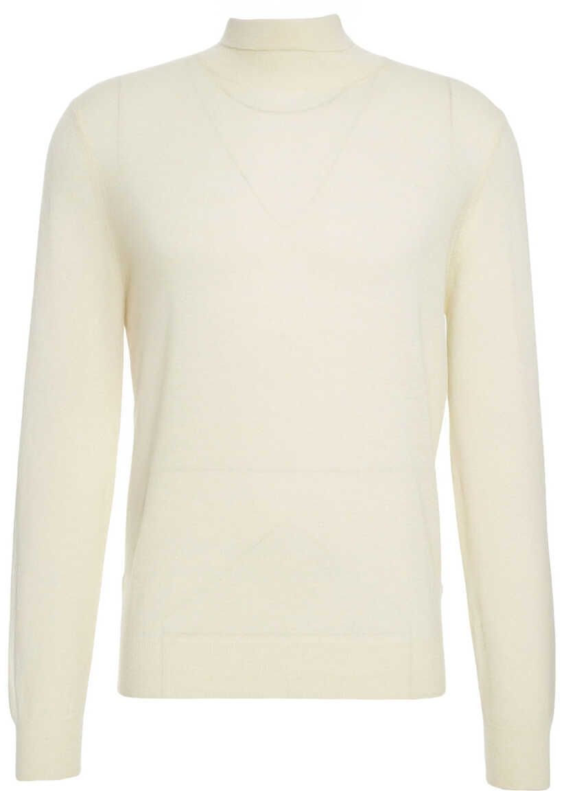Pulovere Gender Knit turtleneck sweater Beige Barbati (BM 19030216) 2