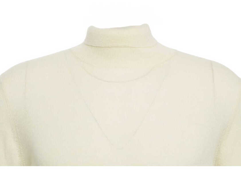 Pulovere Gender Knit turtleneck sweater Beige Barbati (BM 19030216) 4