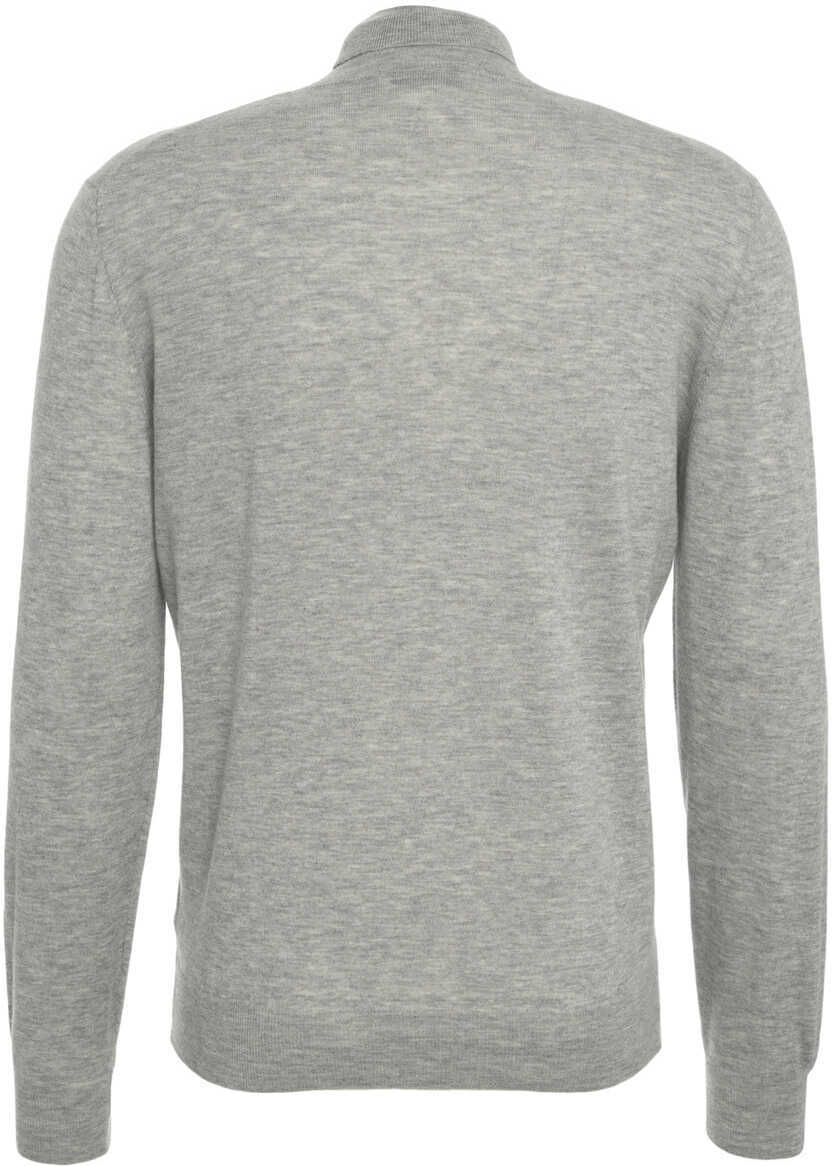 Pulovere Gender Knit turtleneck sweater Grey Barbati (BM 19030216) 4