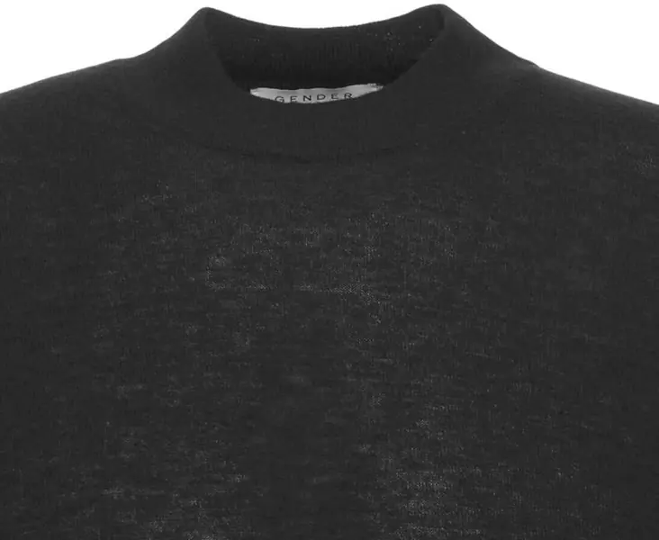 Pulovere Gender Knit sweater with stand-up collar Black Barbati (BM 19030222) 5