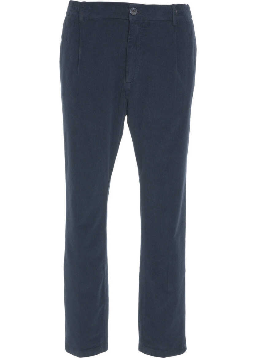 Pantaloni casual Cruna Chino pants Blue Barbati (BM 19030237) 2