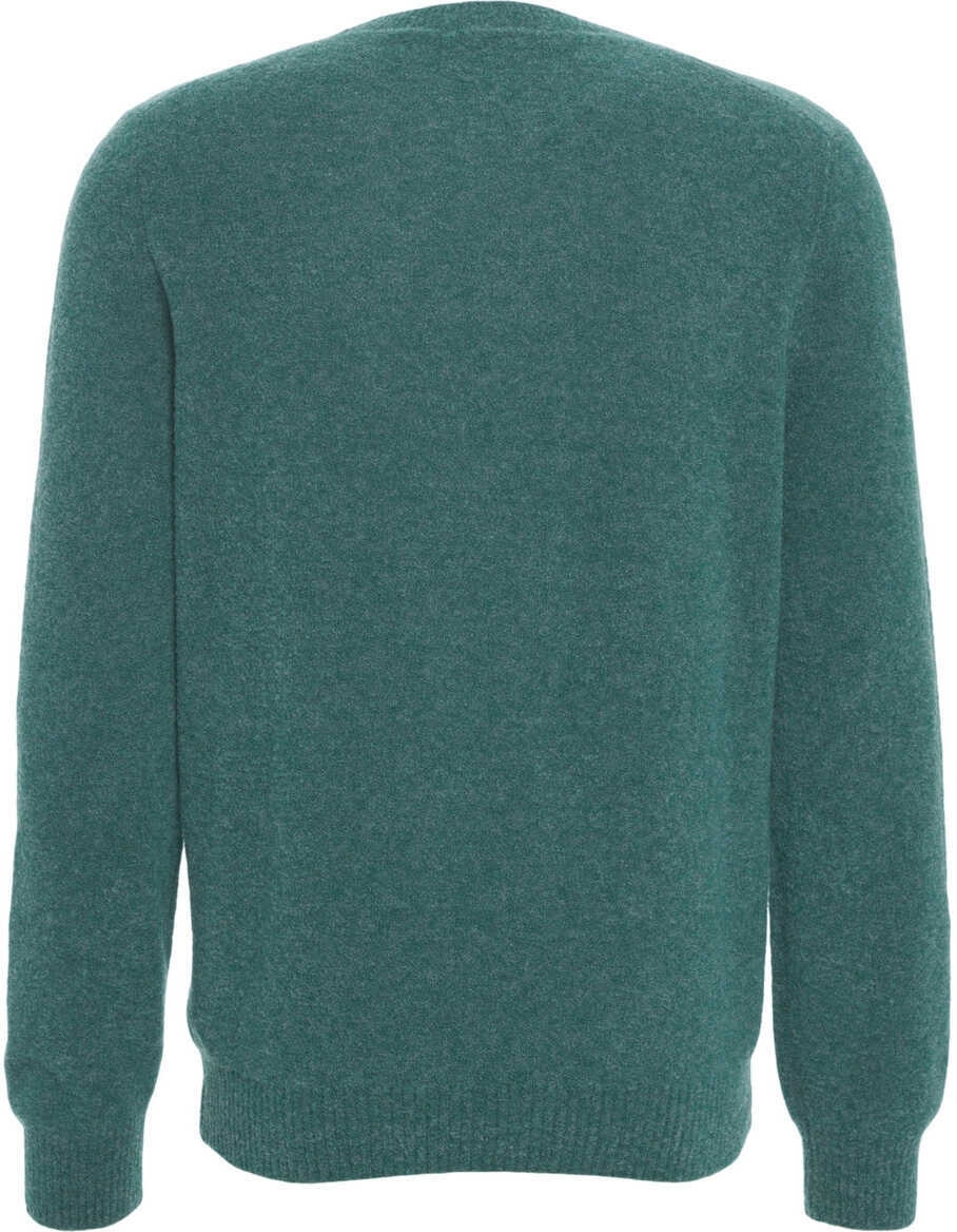 Pulovere Gender Wool sweater Green Barbati (BM 19030246) 3