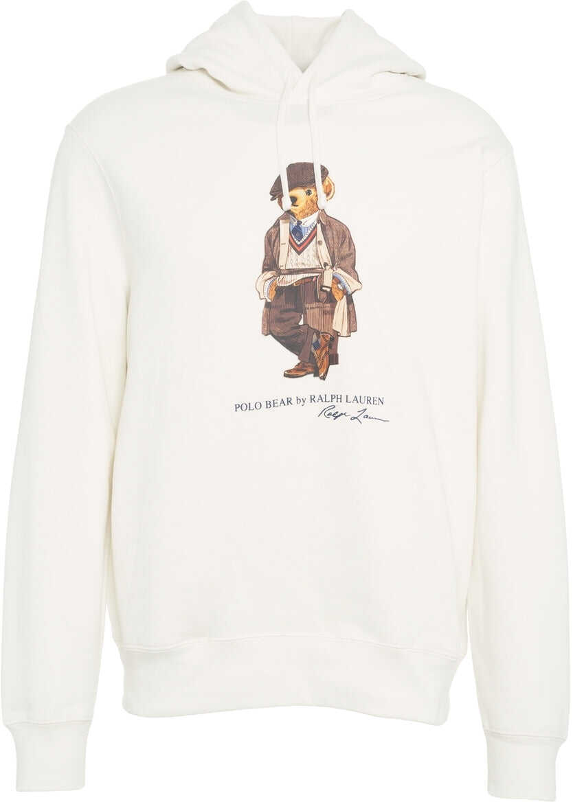 Bluze de trening Ralph Lauren Hoodie with logo print White Barbati (BM 19030255) 6