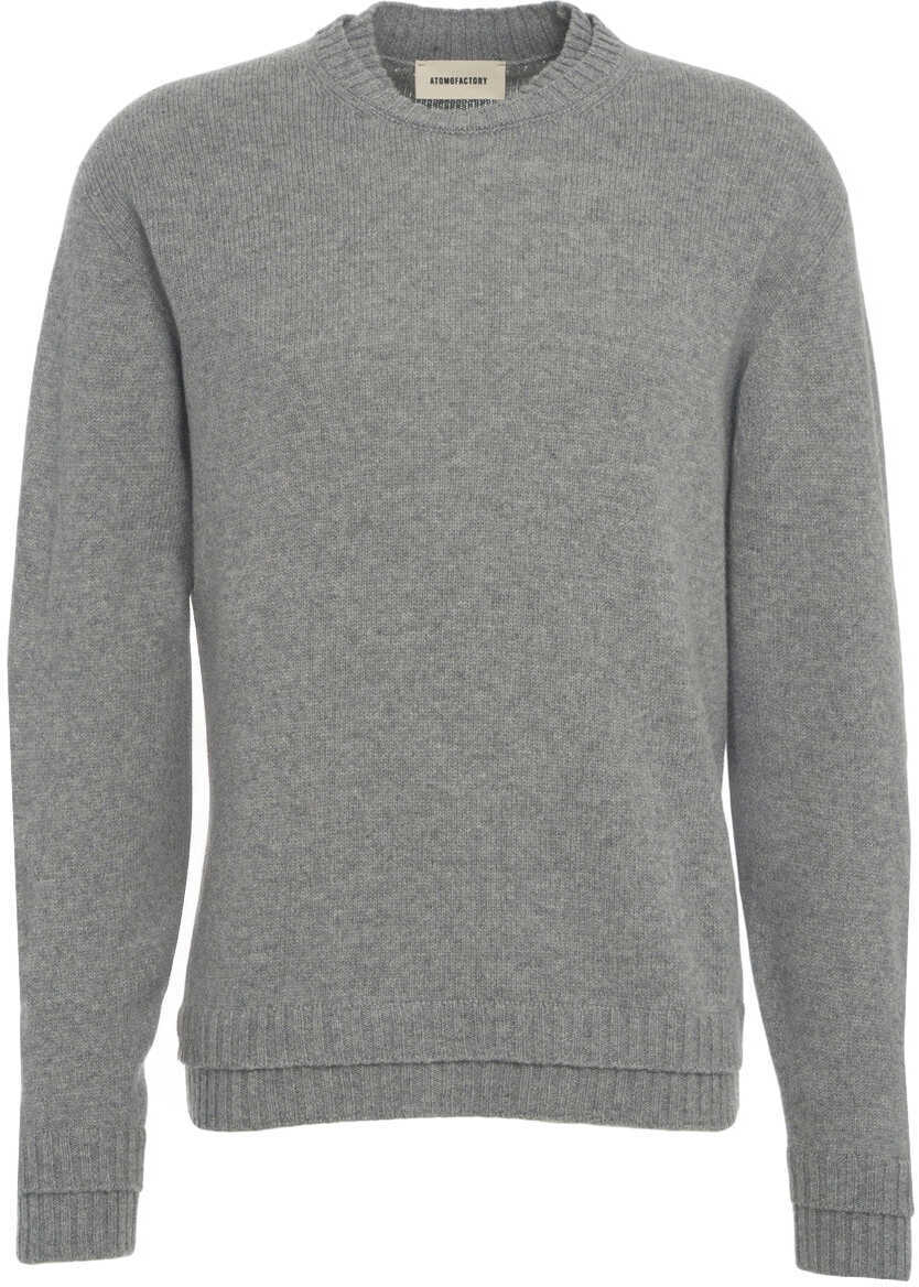 Pulovere Atomofactory Knit sweater Grey Barbati (BM 19030261) 2