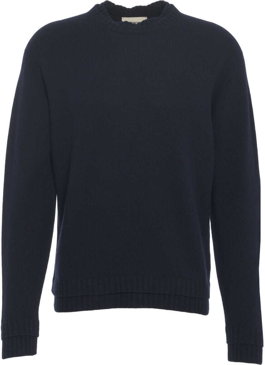 Pulovere Atomofactory Knit sweater Blue Barbati (BM 19030261) 2