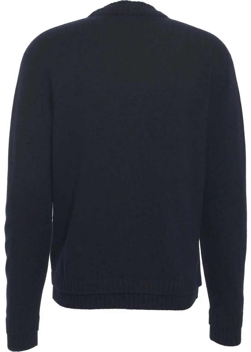 Pulovere Atomofactory Knit sweater Blue Barbati (BM 19030261) 3