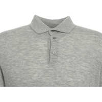 Pulovere casual pentru Barbati - Tricouri Polo Gender Longsleeve knit polo shirt Grey Barbati (BM 19030273) - B-mall.ro