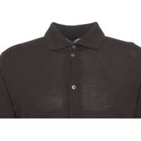 Pulovere casual pentru Barbati - Camasi office Gender Knit virgin wool shirt Brown Barbati (BM 19030282) - B-mall.ro