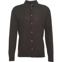 Camasi office Knit virgin wool shirt Barbati