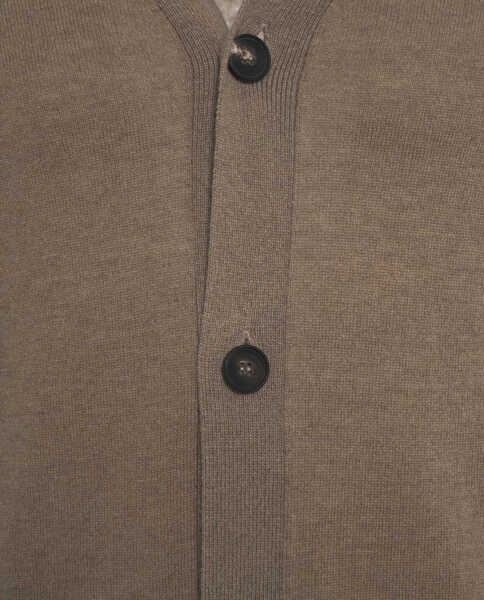 Cardigane Gender Cardigan with V-neck Brown Barbati (BM 19030288) 5