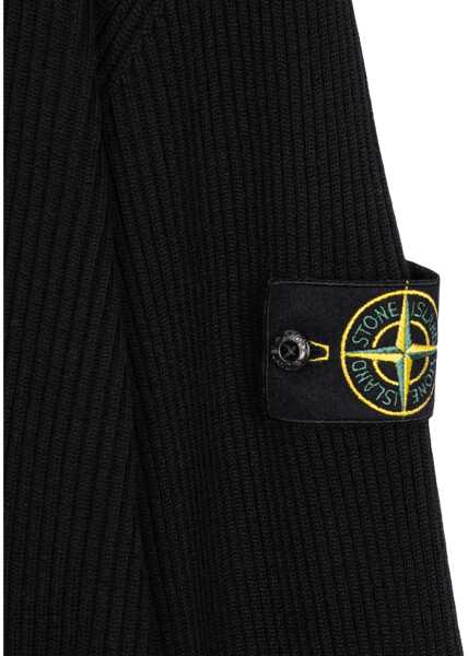 Pulovere Stone Island Turtleneck sweater with logo Black Barbati (BM 19030294) 4