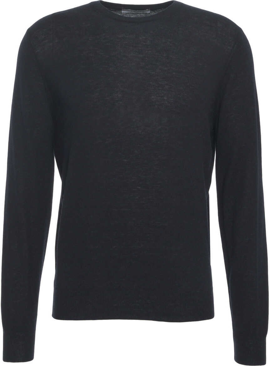 Pulovere casual Gender Knit pullover Blue Barbati (BM 19030306) 2