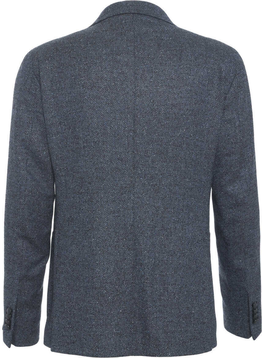 Sacouri Tagliatore Wool blazer Blue Barbati (BM 19030324) 3