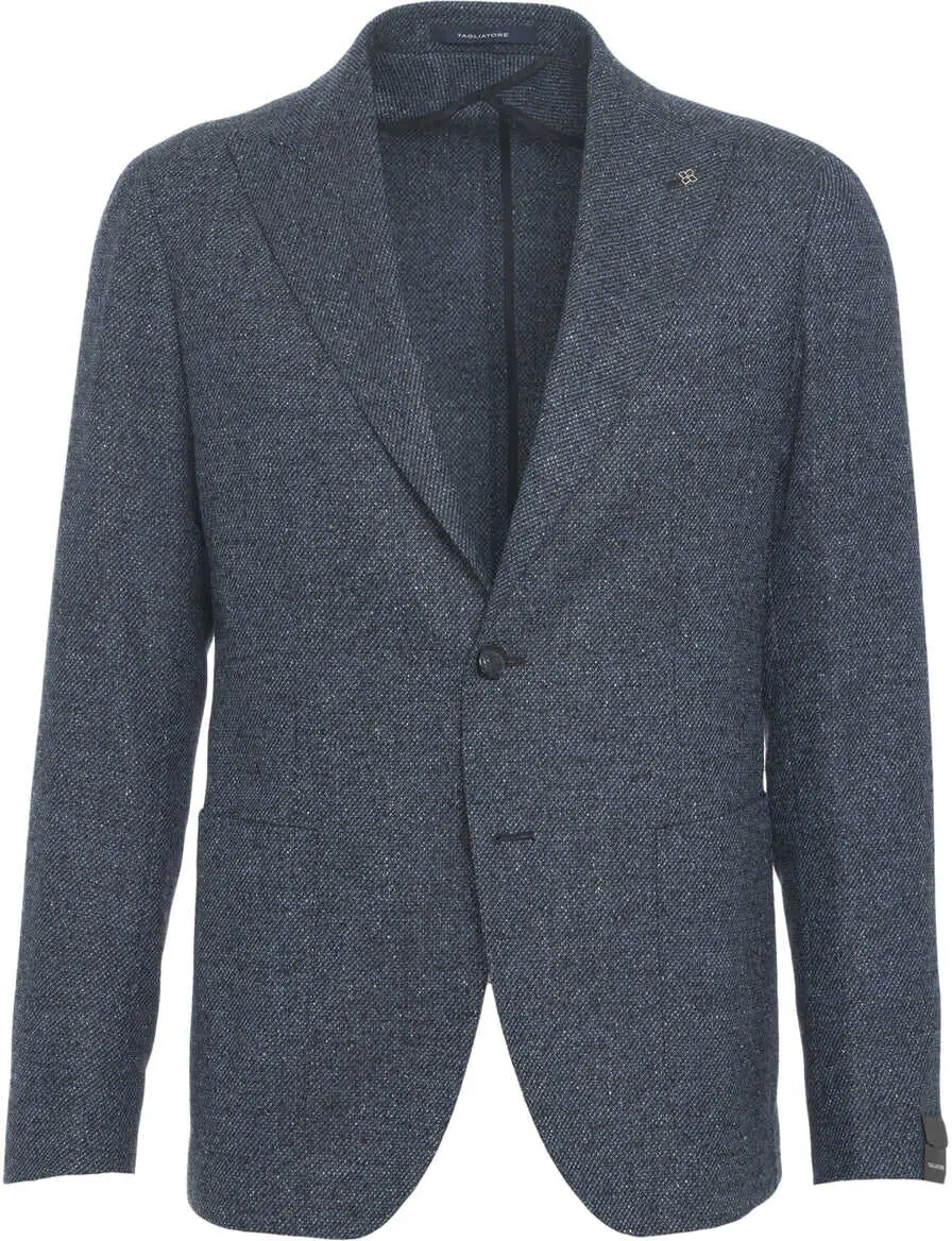 Sacouri Tagliatore Wool blazer Blue Barbati (BM 19030324) 1
