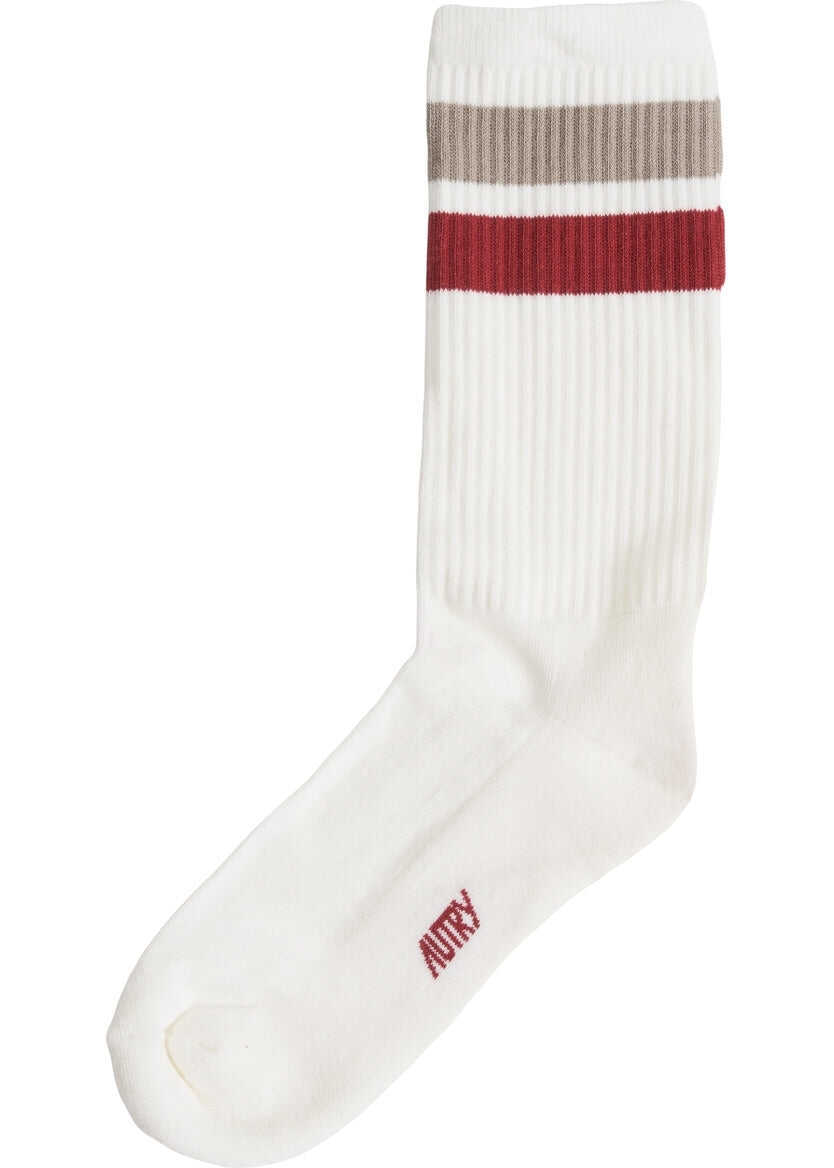 Sosete AUTRY Socks with stripes White Barbati (BM 19030330) 2