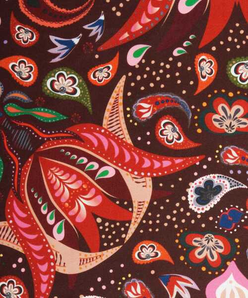 Esarfe Codello Foulard with floral print Brown Femei (BM 19030336) 4