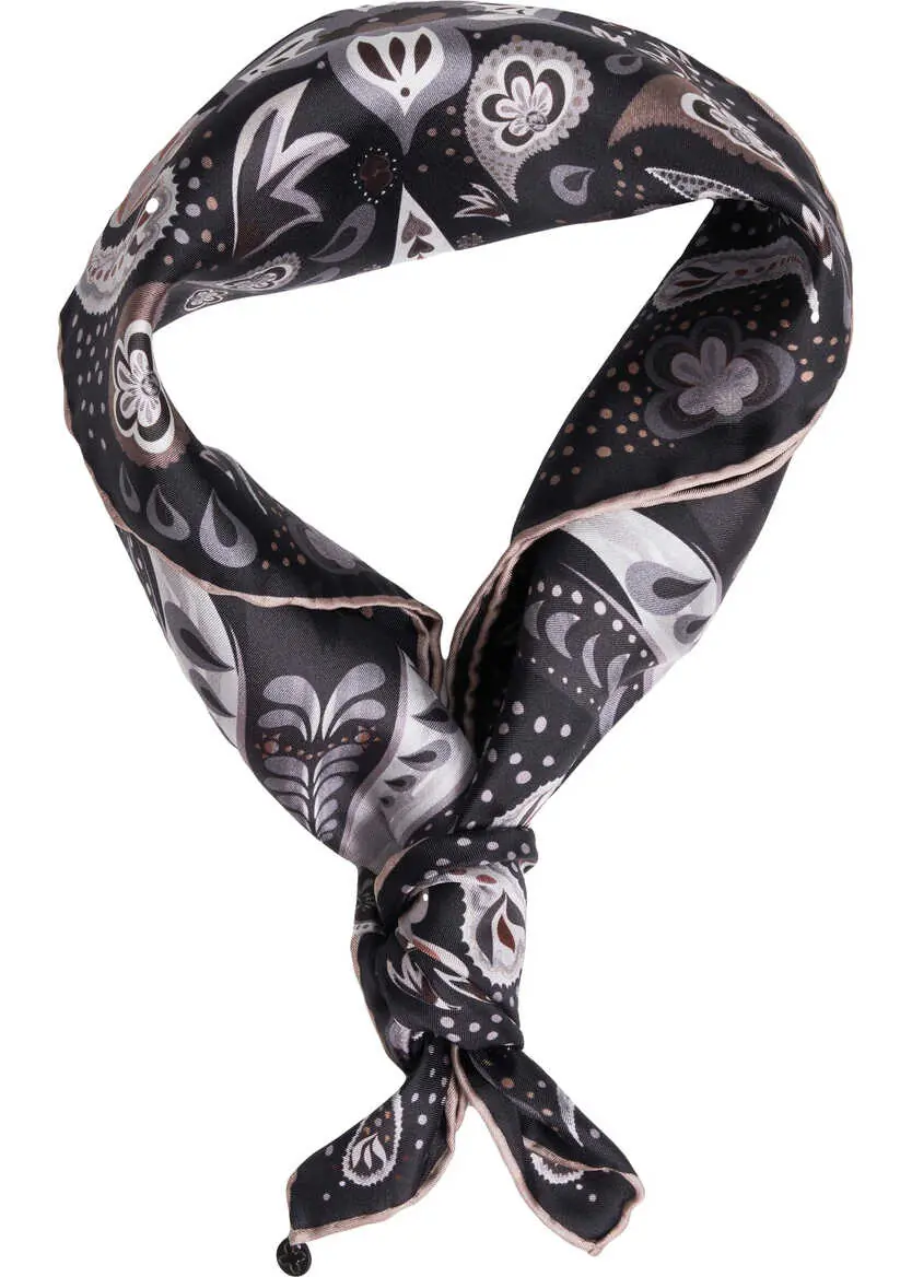 Esarfe Codello Foulard with floral print Black Femei (BM 19030336) 2