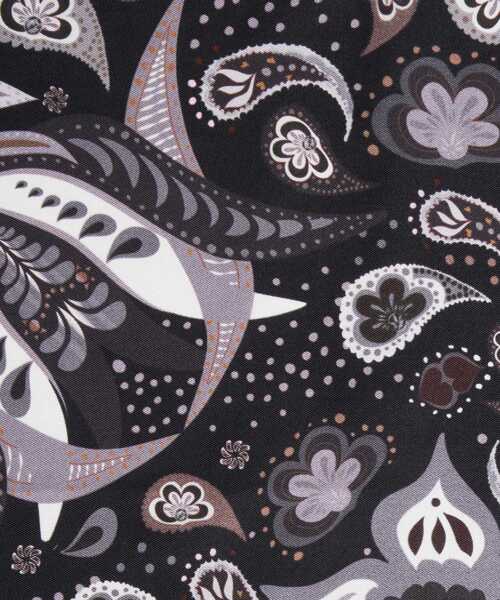 Esarfe Codello Foulard with floral print Black Femei (BM 19030336) 5