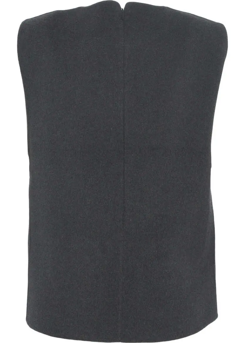 Maiouri Herskind Top with patch pockets Ease Grey Femei (BM 19030339) 4