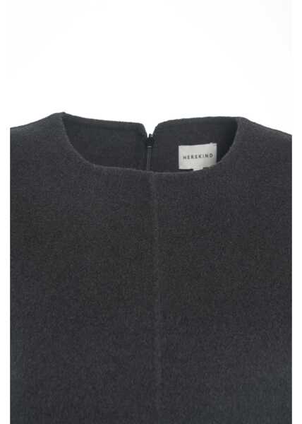 Maiouri Herskind Top with patch pockets Ease Grey Femei (BM 19030339) 5