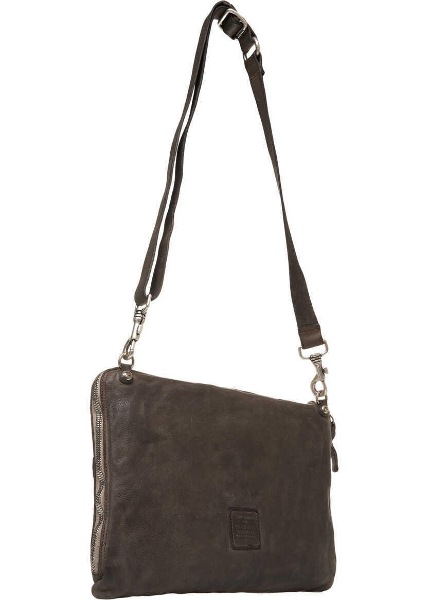 Borsete CAMPOMAGGI Leather shoulder bag Brown Barbati (BM 19030366) 8