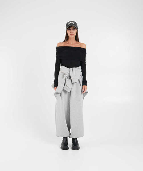 Tricouri 8PM T-shirt with cowl neck Ophelia Black Femei (BM 19030384) 3