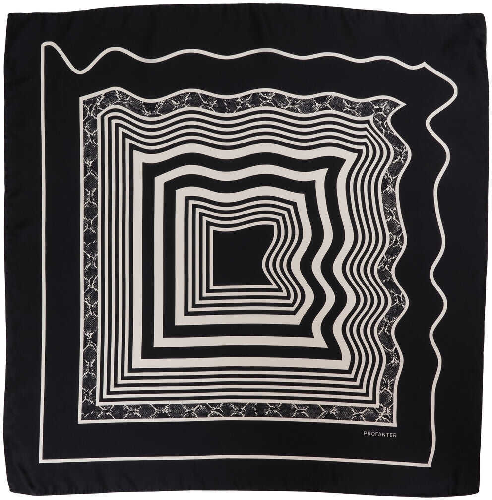 Esarfe Profanter Scarf with print Black Femei (BM 19030387) 4