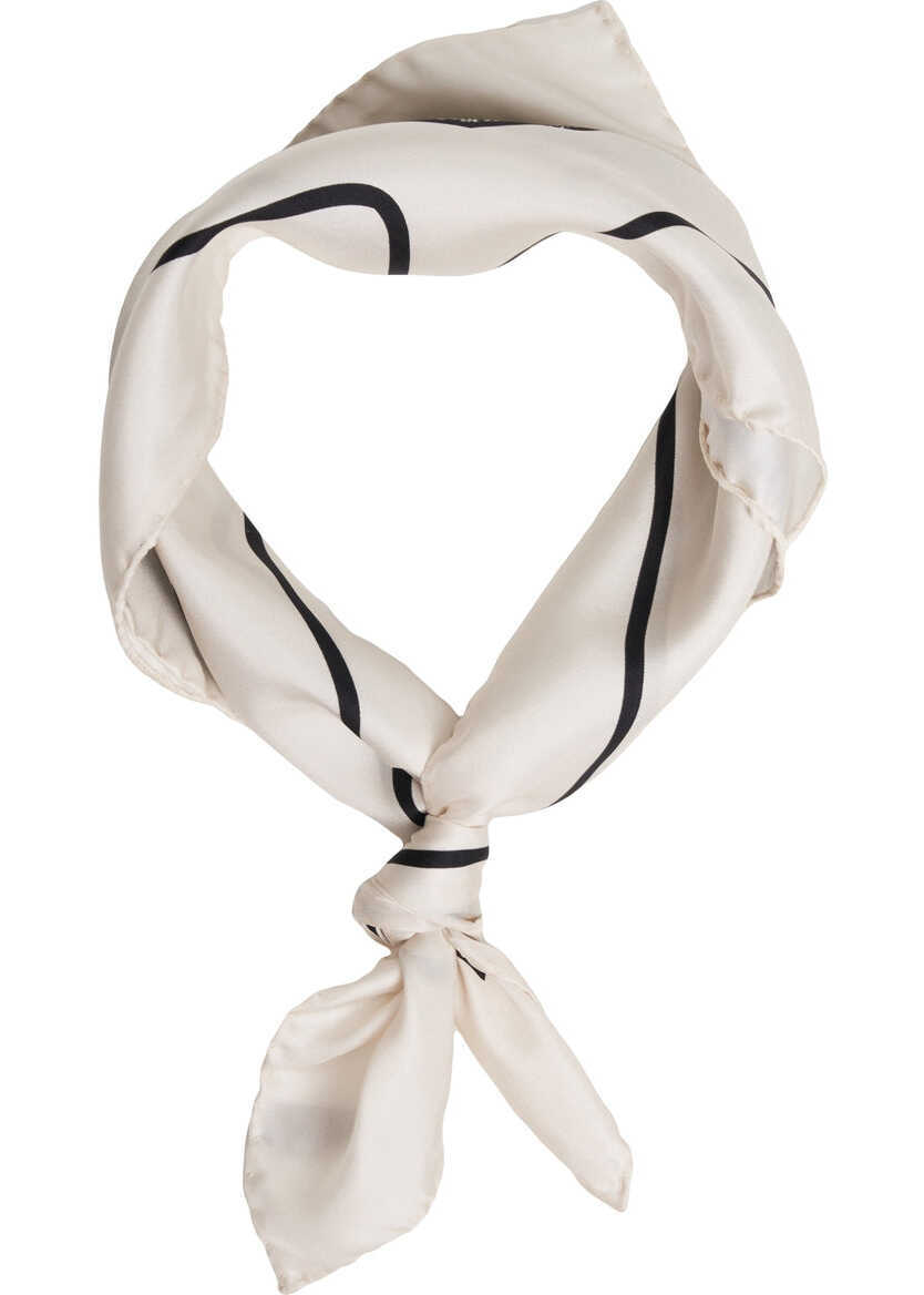 Esarfe Profanter Scarf with print White Femei (BM 19030387) 2